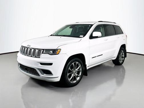 Bright White Clearcoat 2019 Jeep Grand Cherokee Summit