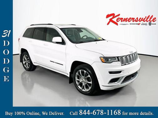 Bright White Clearcoat 2019 Jeep Grand Cherokee Summit