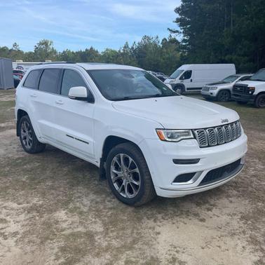 Bright White Clearcoat 2019 Jeep Grand Cherokee Summit