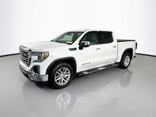 Summit White 2019 GMC Sierra 1500 SLT