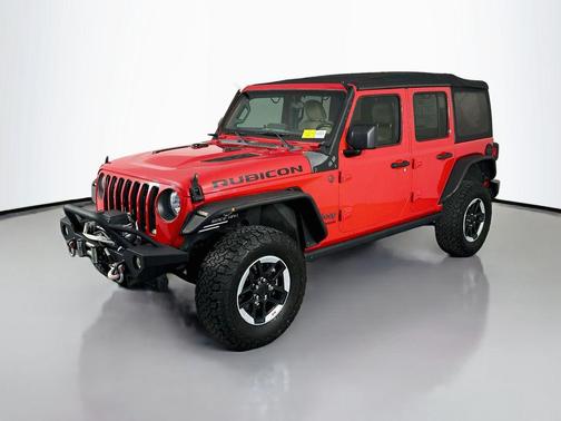 Firecracker Red Clearcoat 2019 Jeep Wrangler Unlimited Rubicon
