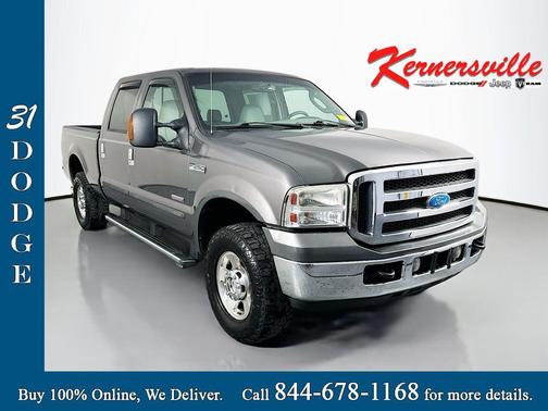 Gray 2005 Ford F-250 Lariat