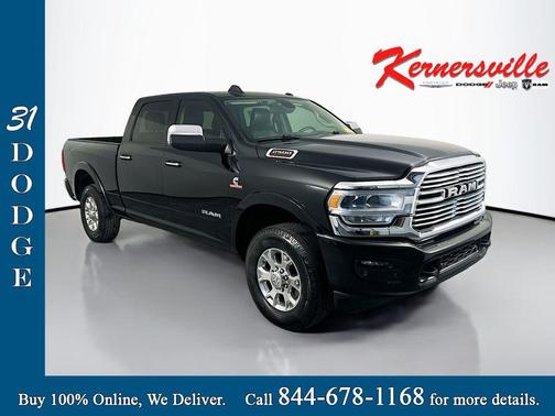Diamond Black Crystal Pearlcoat 2020 RAM 2500 Laramie Crew Cab 4x4 6'4' Box