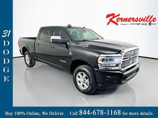 Diamond Black Crystal Pearlcoat 2020 RAM 2500 Laramie Crew Cab 4x4 6'4' Box