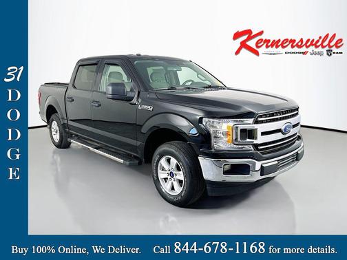 SHADOW BLACK 2018 Ford F-150 XLT