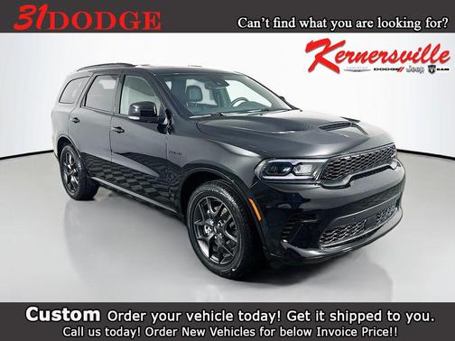 DB Black Clearcoat 2026 Dodge Durango GT Premium HEMI V8 AWD