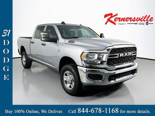 Billet Silver Metallic Clearcoat 2024 RAM 2500 Tradesman Crew Cab 4x4 6'4' Box