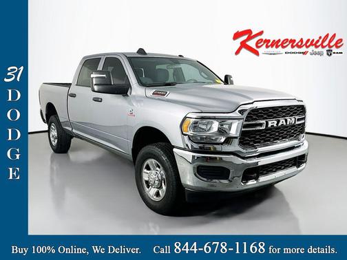 Billet Silver Metallic Clearcoat 2024 RAM 2500 Tradesman Crew Cab 4x4 6'4' Box