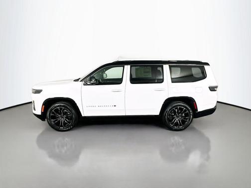 Bright White Clearcoat 2026 Jeep Grand Wagoneer Summit Obsidian 4x4