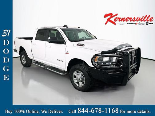Bright White Clearcoat 2021 RAM 2500 Big Horn Crew Cab 4x4 6'4' Box