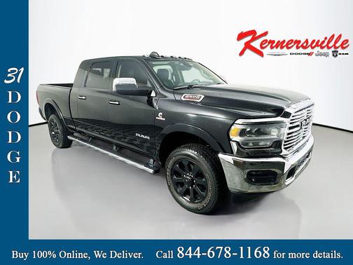 Diamond Black Crystal Pearlcoat 2022 RAM 2500 Laramie Mega Cab 4x4 6'4' Box
