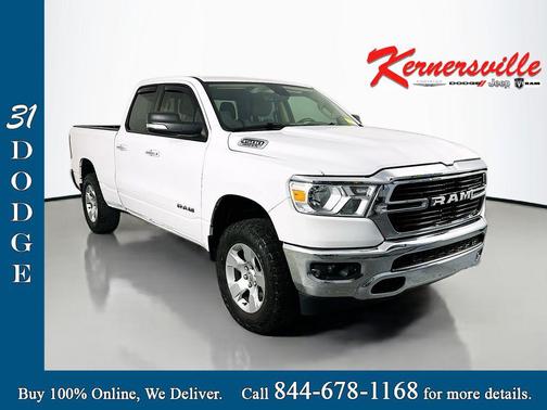 Bright White Clearcoat 2019 RAM 1500 Big Horn