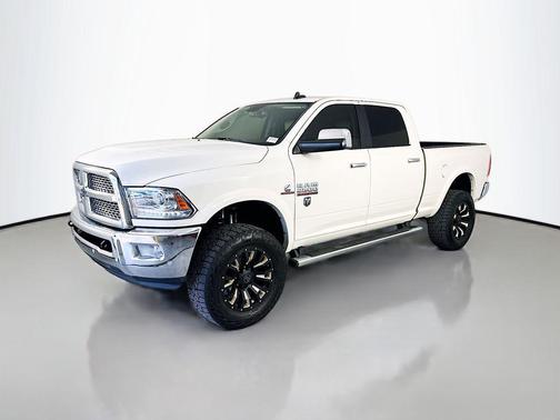 Pearl White 2017 RAM 2500 Laramie Crew Cab 4x4 6'4' Box