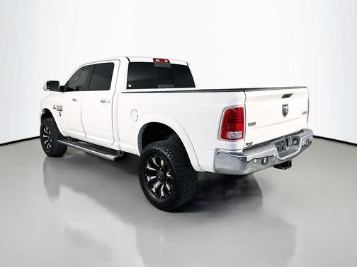 Pearl White 2017 RAM 2500 Laramie Crew Cab 4x4 6'4' Box