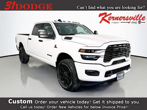 Bright White Clearcoat 2026 RAM 3500 Big Horn Crew Cab 4x4 6'4' Box