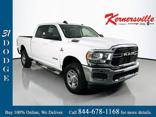 Bright White Clearcoat 2020 RAM 2500 Big Horn Crew Cab 4x4 6'4' Box