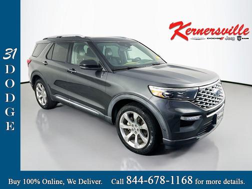 Magnetic Metallic 2020 Ford Explorer Platinum