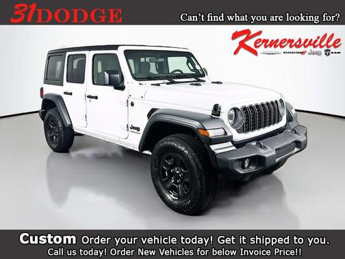 Bright White Clearcoat 2026 Jeep Wrangler Sport