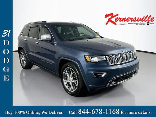 Slate Blue Pearlcoat 2021 Jeep Grand Cherokee Overland