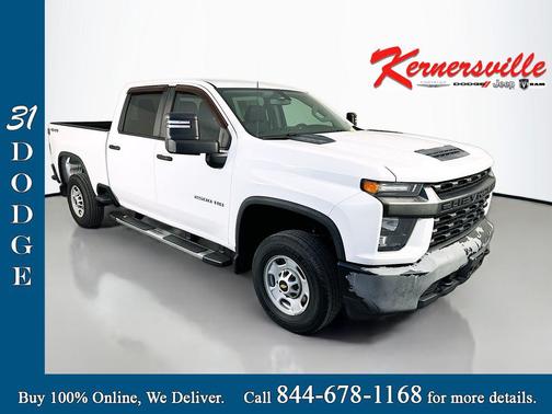 Summit White 2020 Chevrolet Silverado 2500 WT