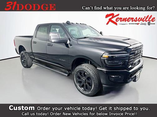 Diamond Black Crystal Pearlcoat 2026 RAM 2500 Laramie Crew Cab 4x4 6'4' Box