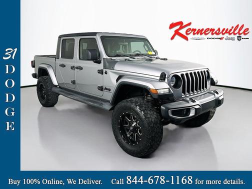 Billet Silver Metallic Clearcoat 2020 Jeep Gladiator Overland