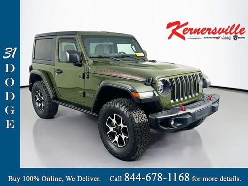Sarge Green Clearcoat 2021 Jeep Wrangler Rubicon