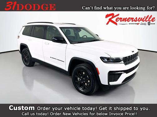 Bright White Clearcoat 2026 Jeep Grand Cherokee L Altitude