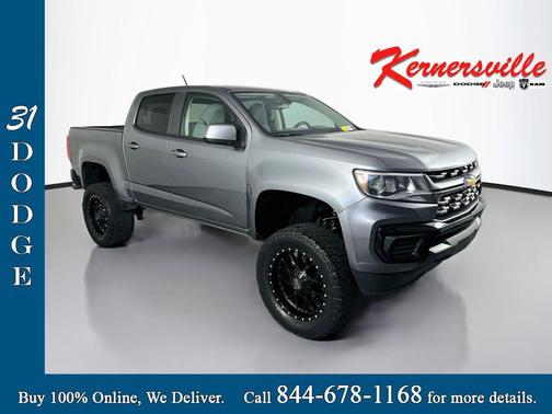 Satin Steel Metallic 2021 Chevrolet Colorado WT