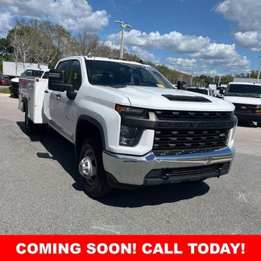 Summit White 2022 Chevrolet Silverado 3500 WT