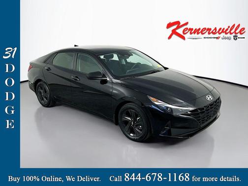 Onyx Black 2023 Hyundai ELANTRA SEL