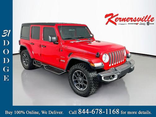 Firecracker Red Clearcoat 2019 Jeep Wrangler Unlimited Sahara