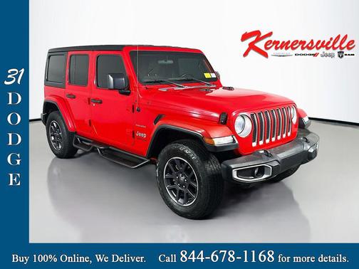Firecracker Red Clearcoat 2019 Jeep Wrangler Unlimited Sahara
