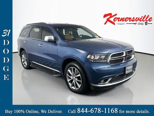 Reactor Blue Pearlcoat 2019 Dodge Durango Citadel