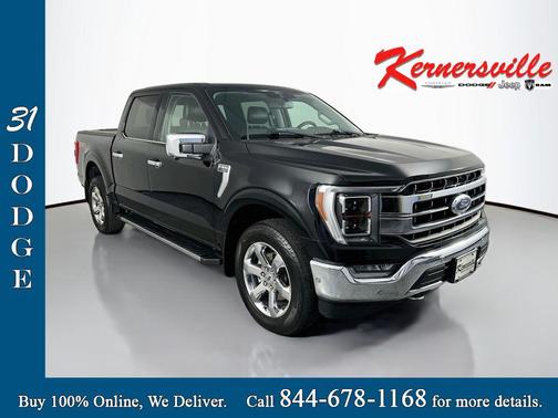 Agate Black Metallic 2021 Ford F-150 Lariat