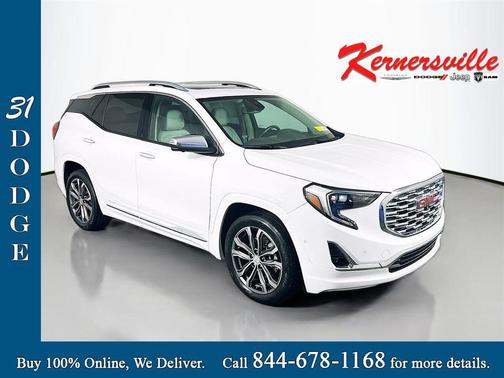 Summit White 2020 GMC Terrain Denali