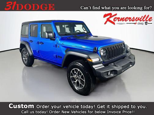Hydro Blue Pearlcoat 2026 Jeep Wrangler Sport S