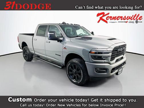 Ceramic Gray Clearcoat 2026 RAM 2500 Laramie Crew Cab 4x4 6'4' Box