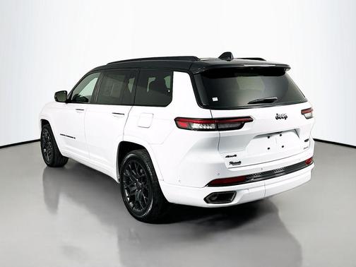 Bright White Clearcoat 2025 Jeep Grand Cherokee L Summit Reserve