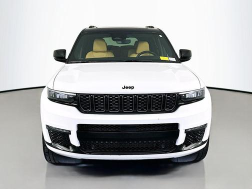 Bright White Clearcoat 2025 Jeep Grand Cherokee L Summit Reserve