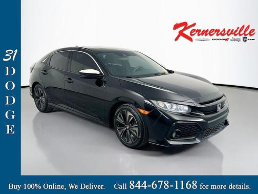 Crystal Black Pearl 2019 Honda Civic EX