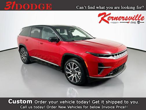 Red Hot Pearlcoat 2025 Jeep Wagoneer S Limited