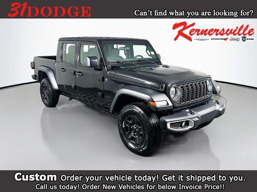 Black Clearcoat 2026 Jeep Gladiator Sport