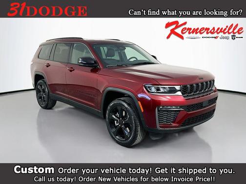 Velvet Red Pearlcoat 2026 Jeep Grand Cherokee L Limited