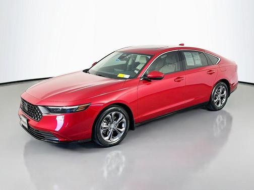 Burgundy 2024 Honda Accord Hybrid EX-L