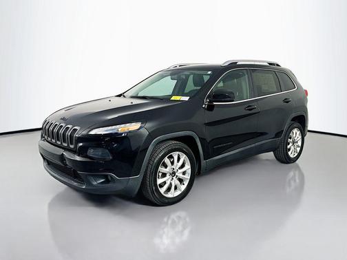 Brilliant Black Crystal Pearlcoat 2016 Jeep Cherokee Limited