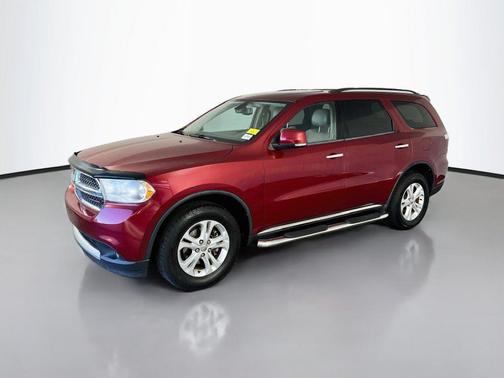 Deep Cherry Red Crystal Pearlcoat 2013 Dodge Durango Crew