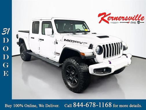 Bright White Clearcoat 2021 Jeep Gladiator Mojave 4x4