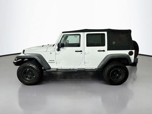 Bright White Clearcoat 2015 Jeep Wrangler Unlimited Sport