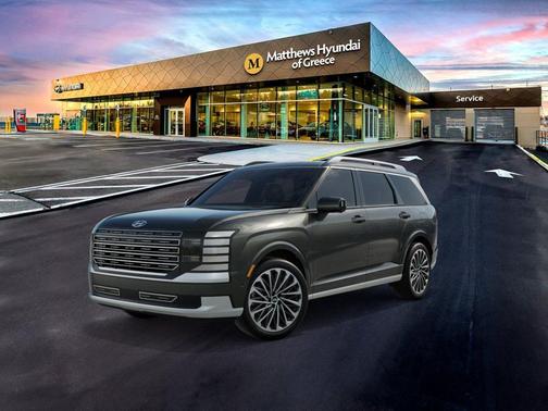 Titan Charcoal Pearl 2026 Hyundai Palisade Hybrid Calligraphy